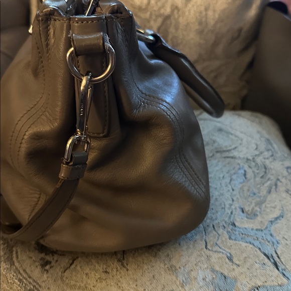 Prada Dark grey double zipper Prada bag. Two zip pockets. Offers are considered. - Picture 13 of 15